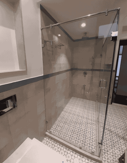 Shower Glass Shield